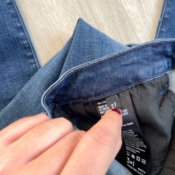 3x1 Distressed Skinny Jeans Foxtrot Size 27 NEW NWT - Picture 4 of 8